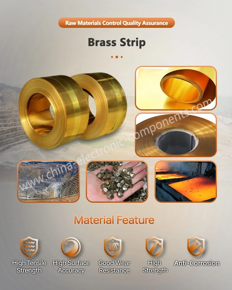 Brass Strip for Brass Stamping Terminal Brass Strip for Brass Stamping Terminal