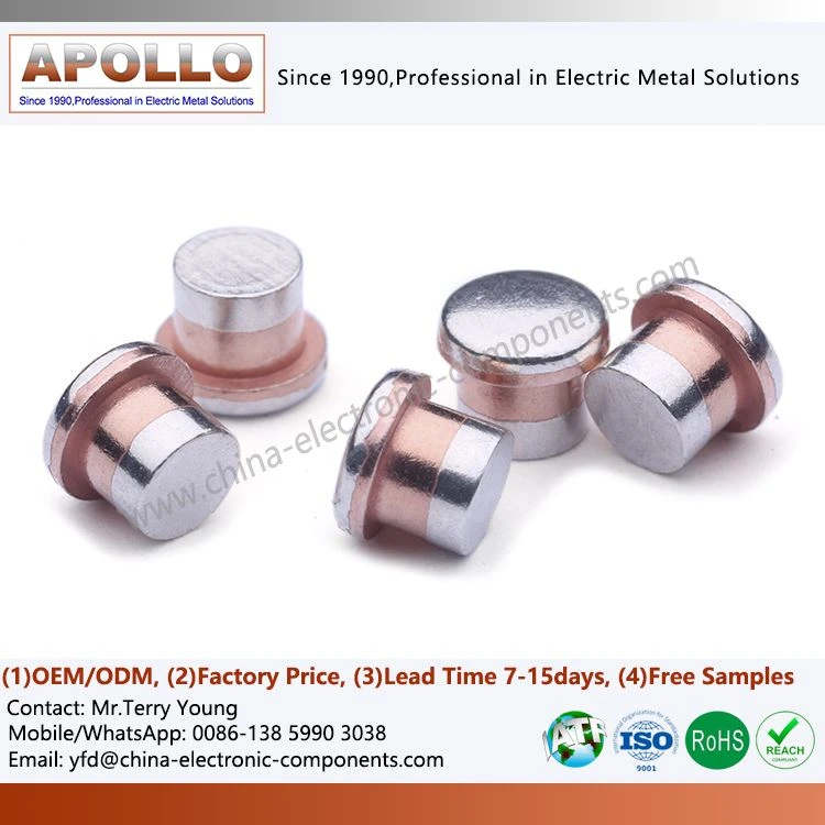 Three-layer Contact Rivet